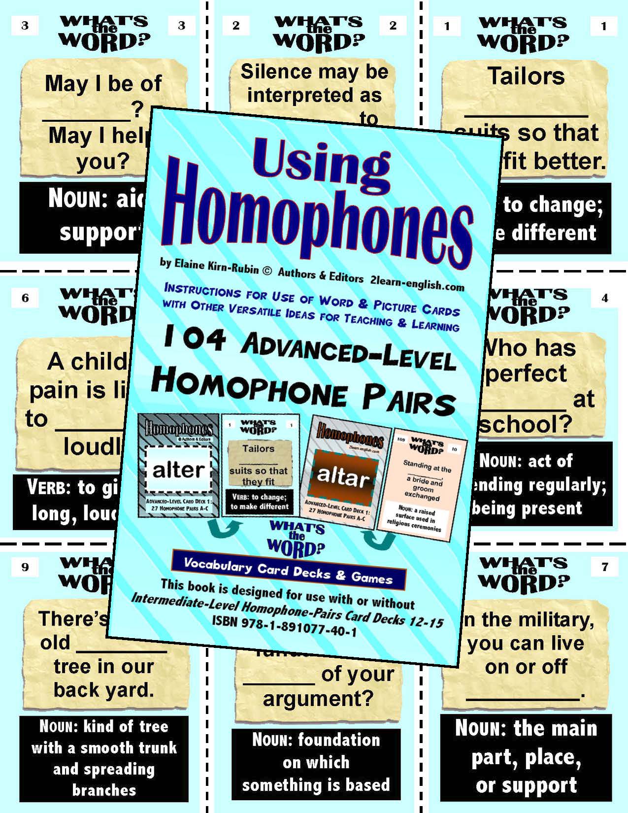 homophones advanced
